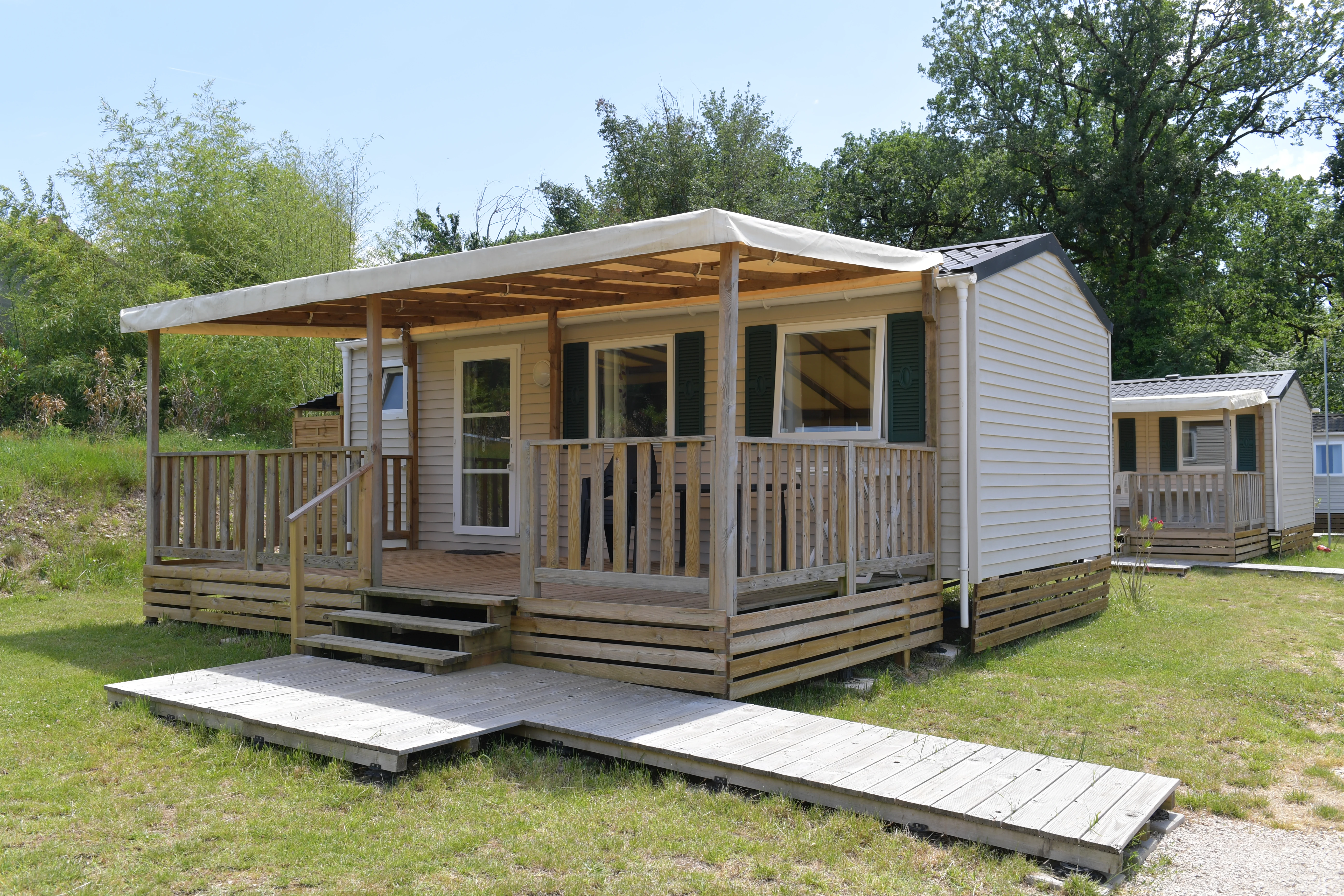 Mobil-home location semaine ou week-end camping sud-ouest